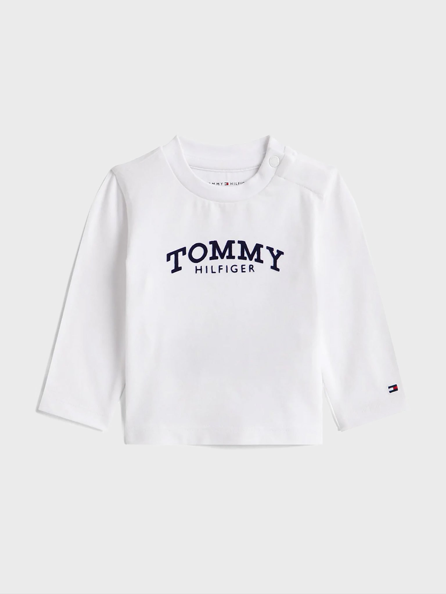 Βρεφική μπλούζα μακό MONOTYPE LOGO TEE L/S KN0KN02147YBR | KN0KN02147YBR