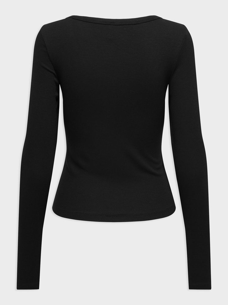 Γυναικεία μπλούζα ριπ ONLNORA L/S PLACET TOP CS JRS 15370884 | 15370884