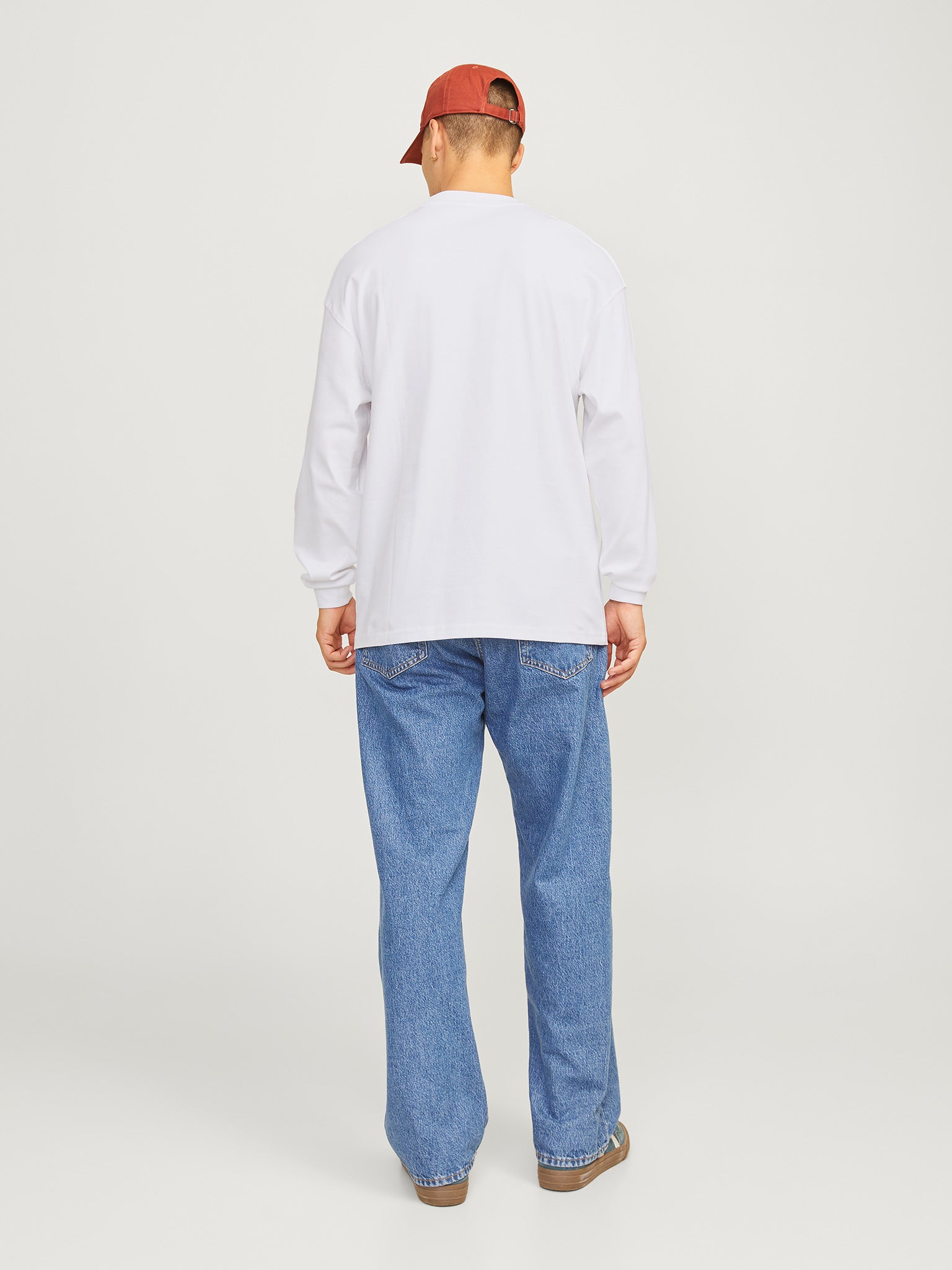Ανδρική μπλούζα μακό JJEURBAN EDGE TEE LS O-NECK NOOS 12256422 | 12256422