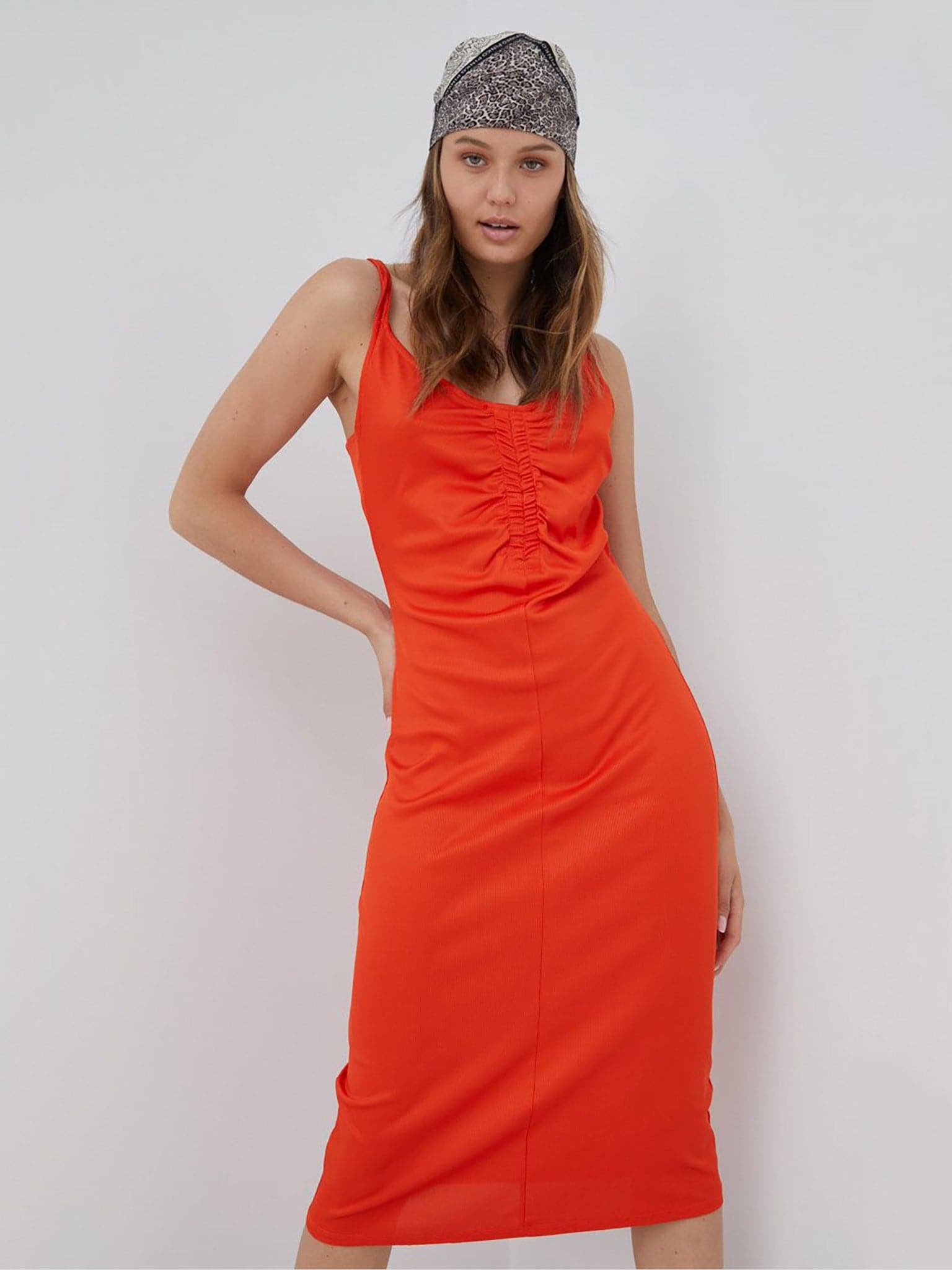 Γυναικείο φόρεμα VMJILLIAN SINGLET CALF DRESS JRS 10262175 | 10262175