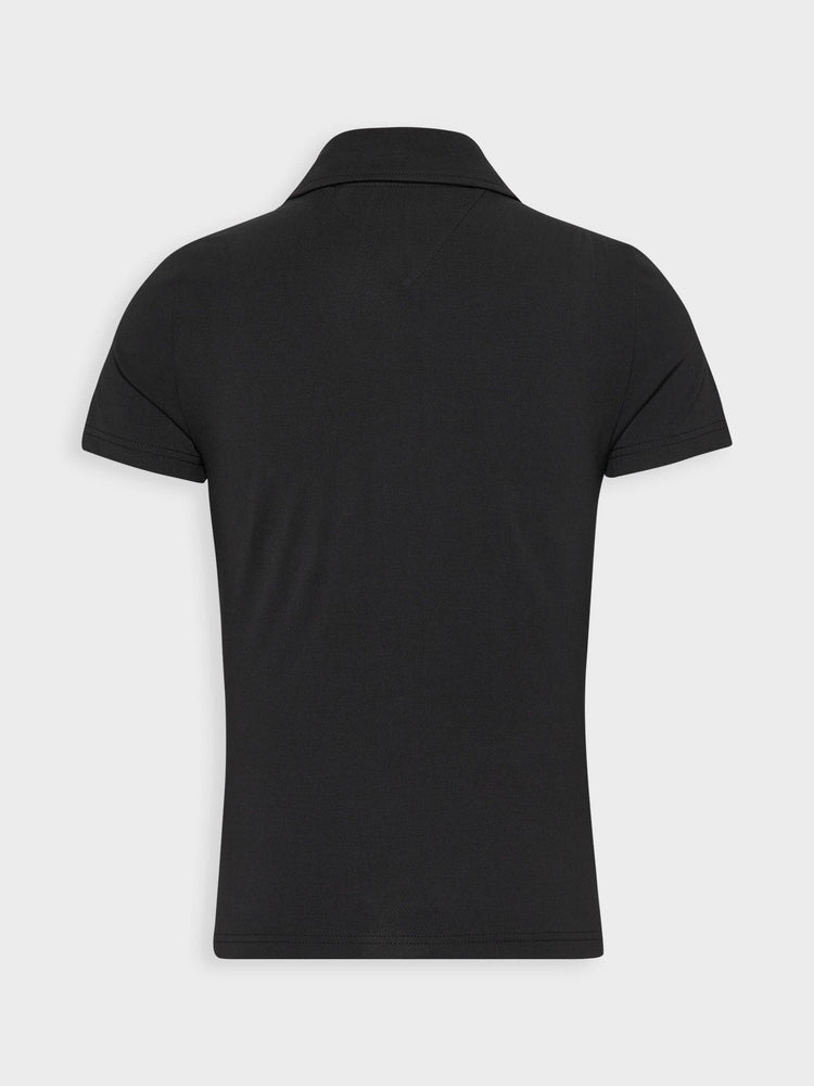 Γυναικεία polo μπλούζα κοντομάνικη BBY Essential SS Polo Shirt DW0DW15847BDS | DW0DW15847BDS