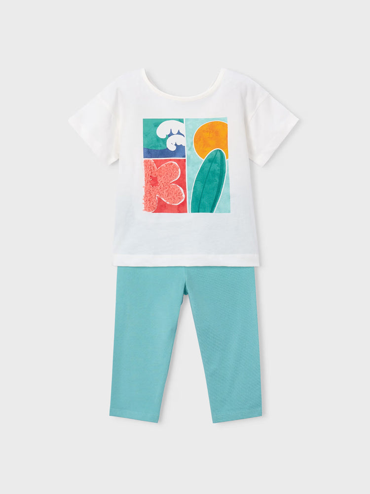 Παιδικό σετ με κολάν κάπρι | 26-03732-054