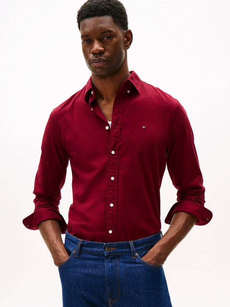 Ανδρικό πουκάμισο FLEX FLANNEL SOLID RF SHIRT MW0MW40469VLP | MW0MW40469VLP