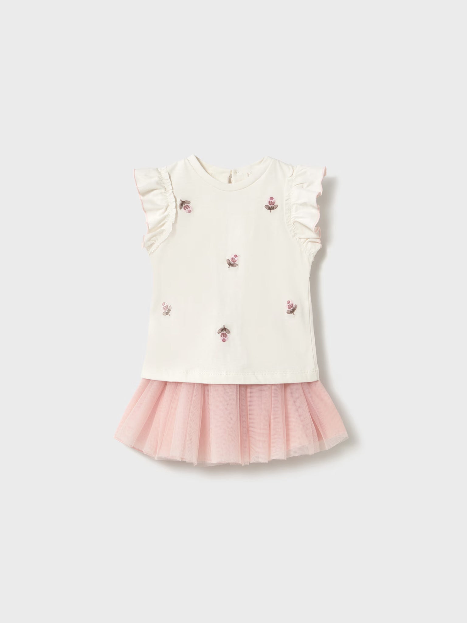 Βρεφικό σετ με τούλινη φούστα | 26-01933-046
