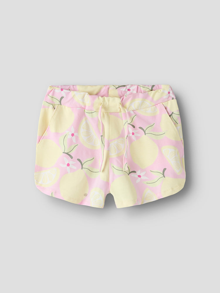 Παιδικό σορτς σταμπωτό lemons NMFFILUAZ SHORTS BOX 13254654 | 13254654