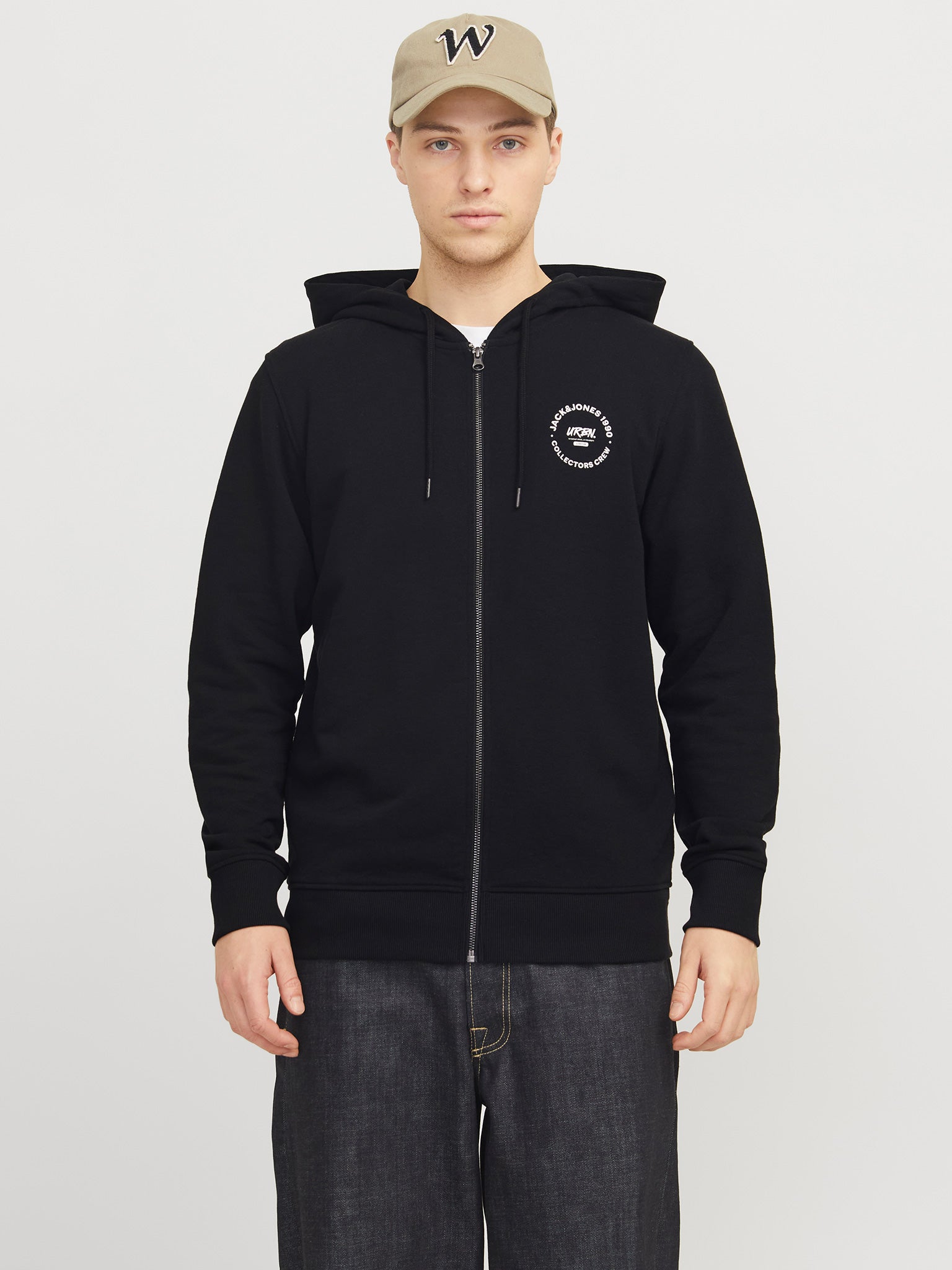 Ανδρική ζακέτα φούτερ JJSIMON SWEAT ZIP HOOD 12269366 | 12269366