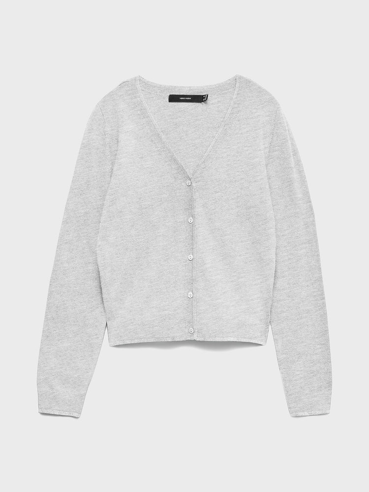 Γυναικεία ζακέτα ψιλή πλέξη VMHAPPYGLITTER CONTRAS LS V-NK 10336313 | 10336313