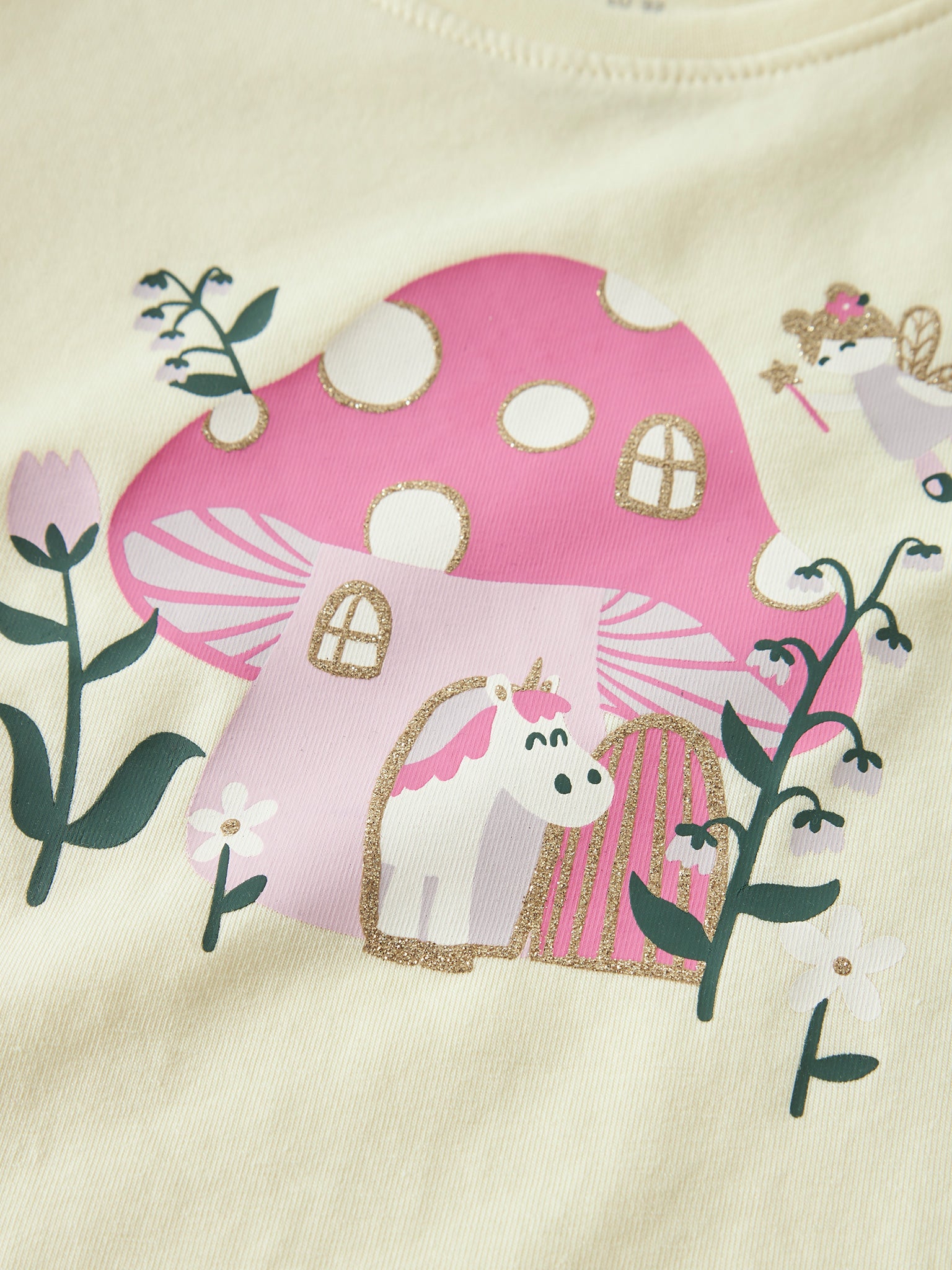 Παιδική μπλούζα Mushroom Unicorn NMFVIX SS TOP 13228145 | 13228145
