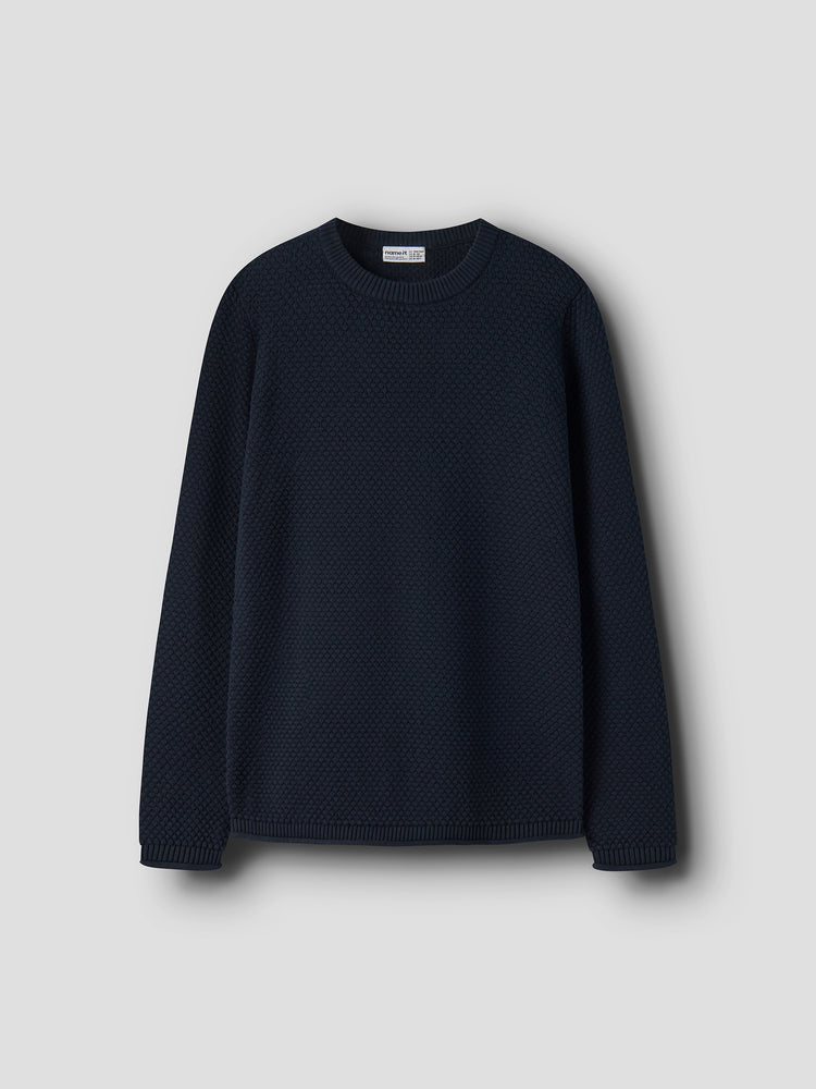 Εφηβική μπλούζα πλεκτή NKMROJ LS KNIT 13261480 | 13261480