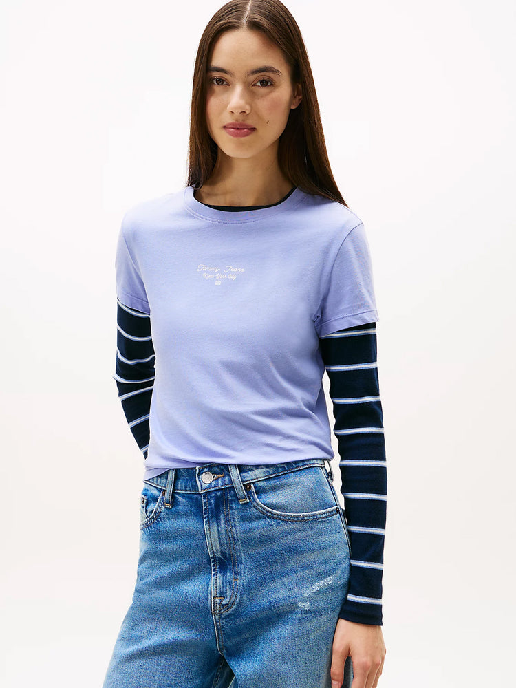 Γυναικείο t-shirt TJW SLIM ESS LOGO 1 TEE DW0DW21542C5Z | DW0DW21542C5Z