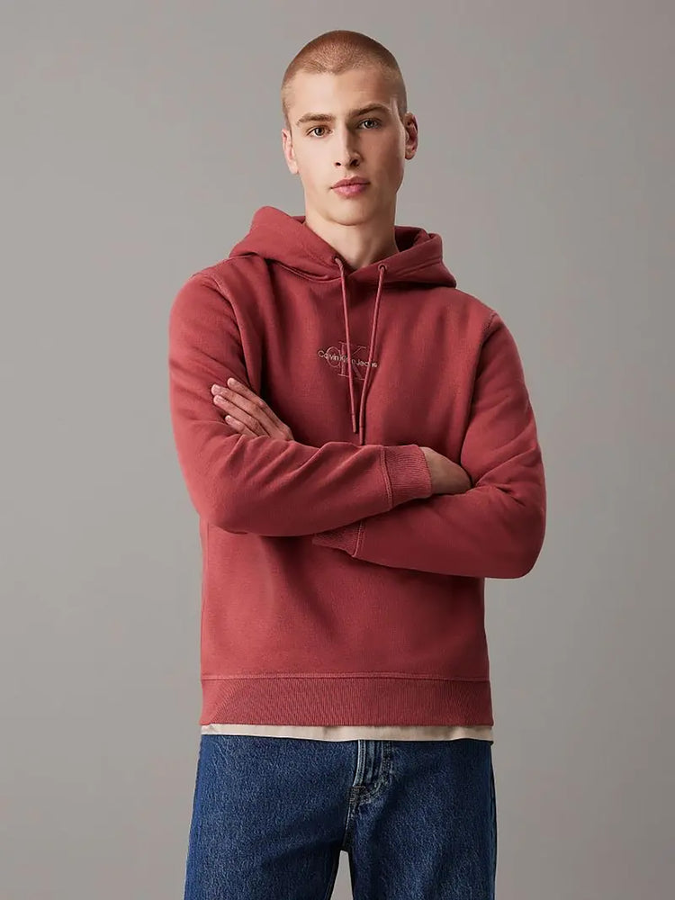 Ανδρική μπλούζα φούτερ MONOLOGO HOODIE J30J325629VAI | J30J325629VAI