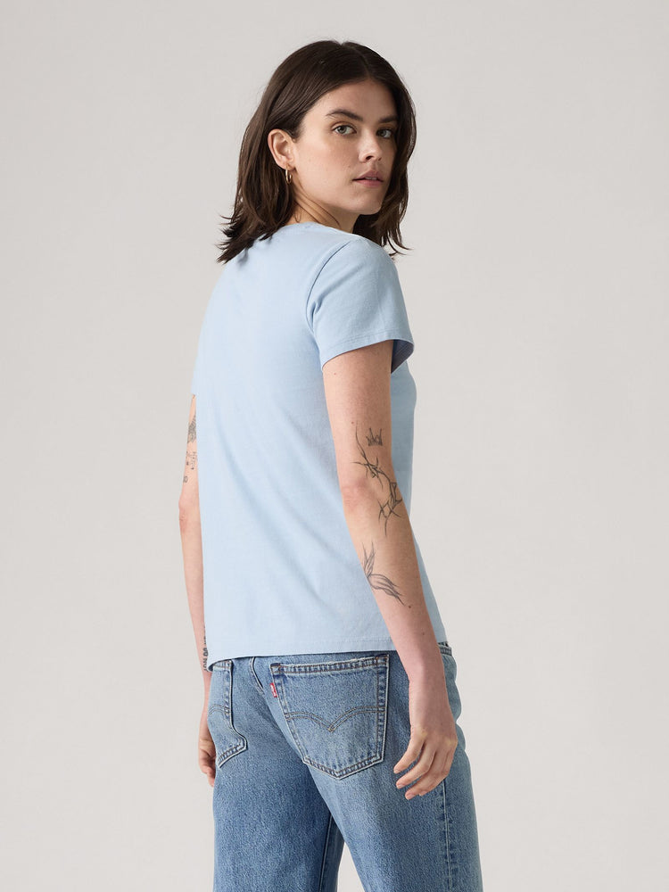 Γυναικείο t-shirt perfect tee chambray blue cotton 391850398 | 391850398