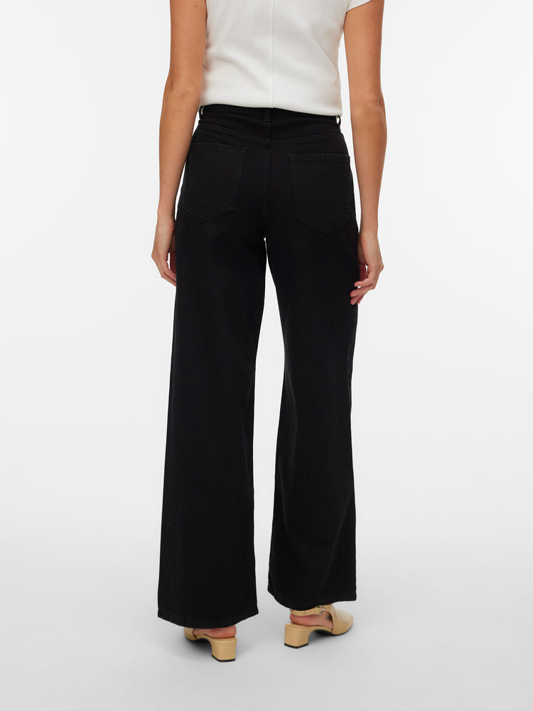 Γυναικείο παντελόνι τζιν VMKIRSA IDA HR WIDE JEANS MIX 10335361 | 10335361