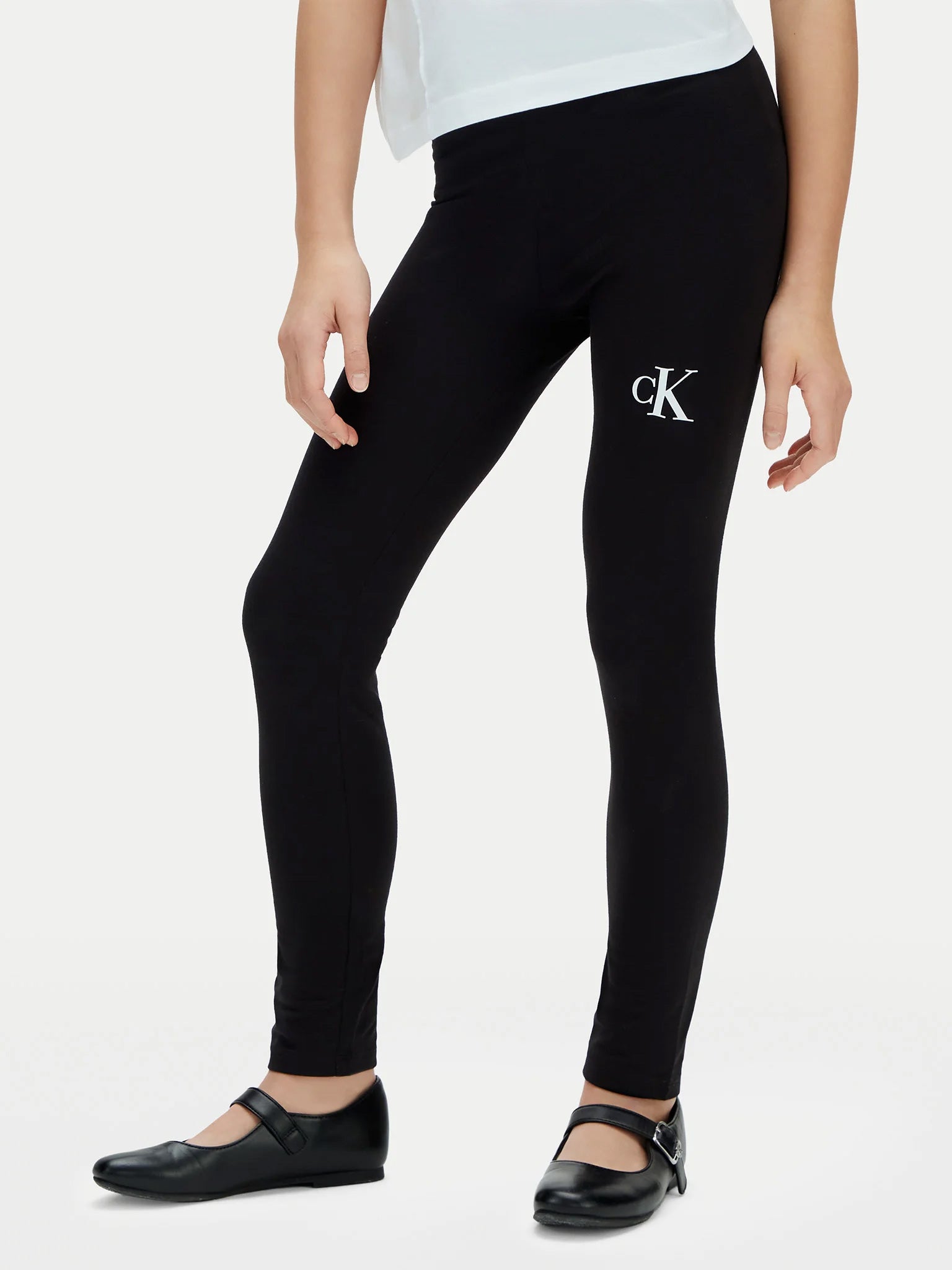 Παιδικό κολάν μακρύ CK LOGO LEGGING LVCKSJC26GBEH | LVCKSJC26GBEH