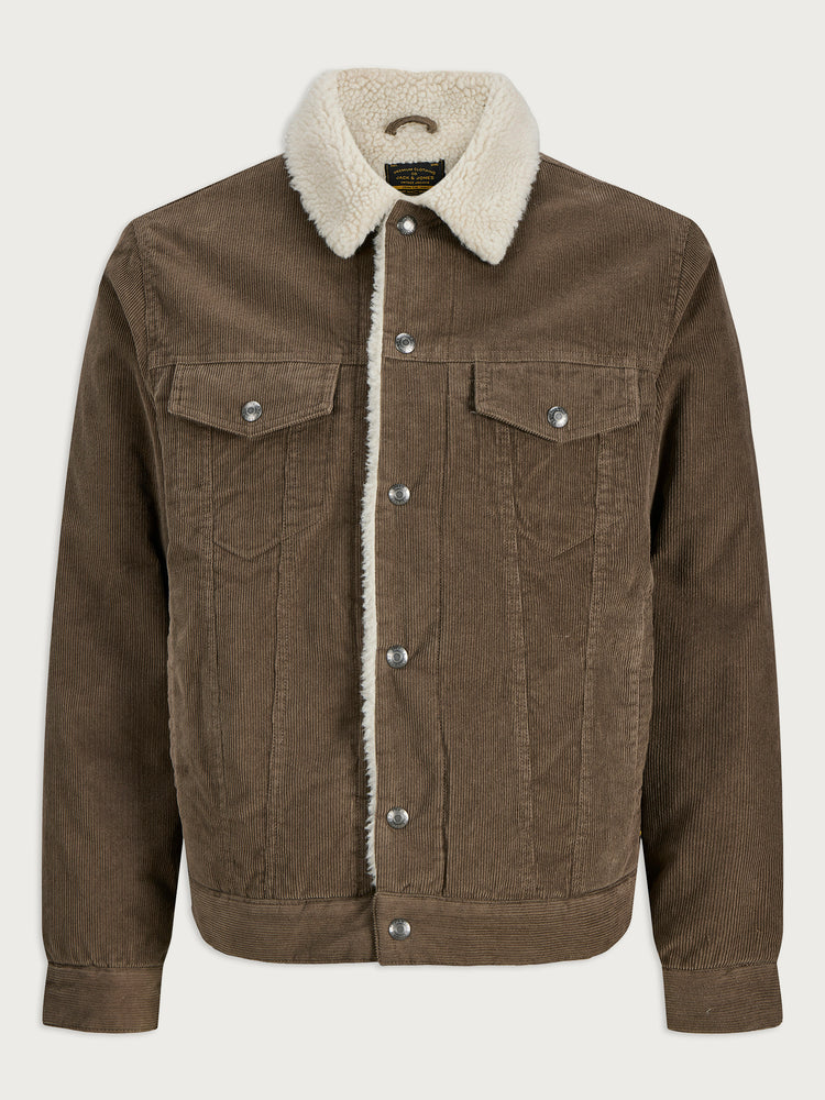 Ανδρικό τζάκετ κοτλέ JPRBLUCONNOR CORDUROY TRUCKER JACKET 12304485 | 12304485