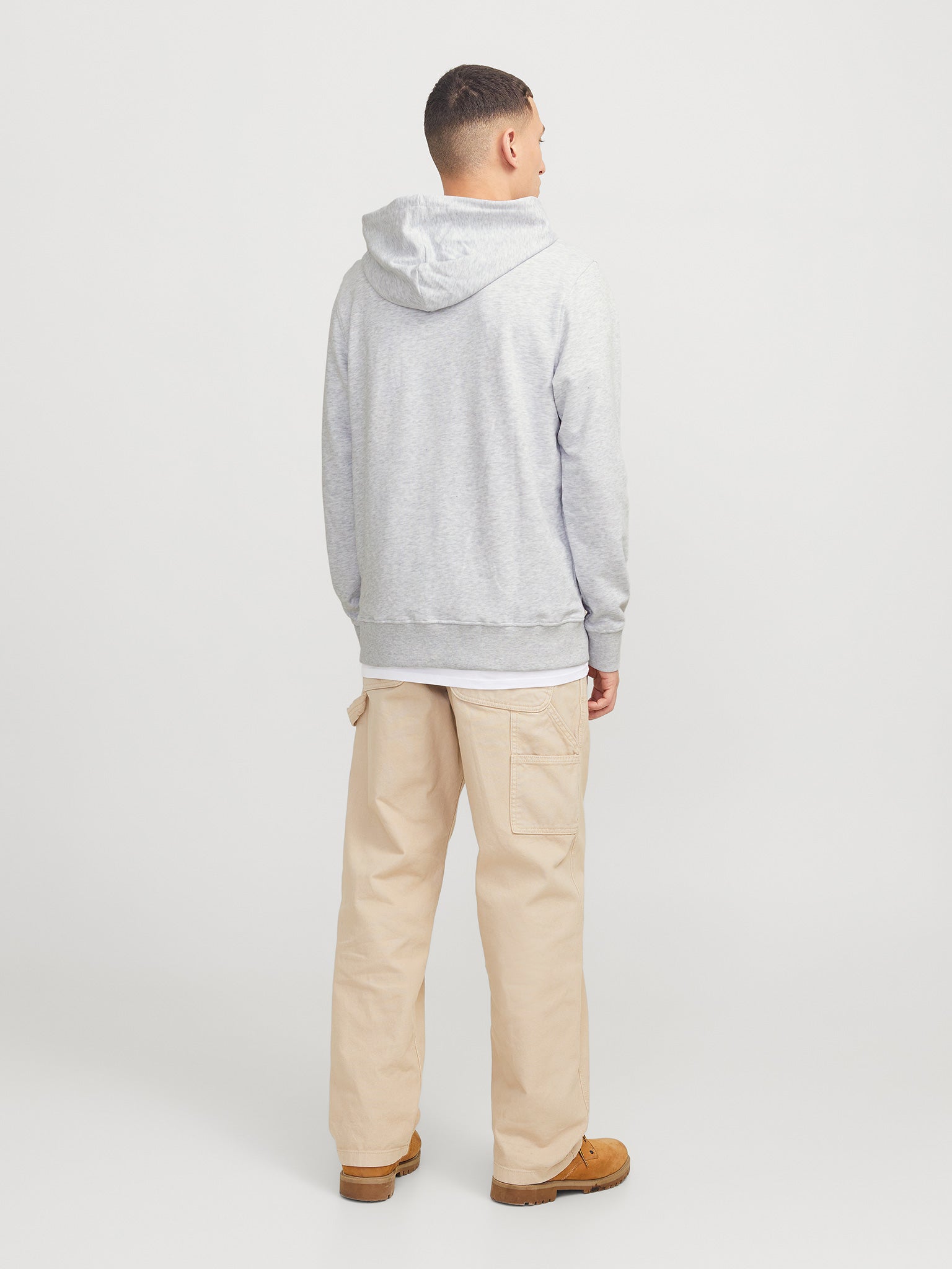 Ανδρική μπλούζα φούτερ μελανζέ JJCOLTON SWEAT HOOD 12268440 | 12268440