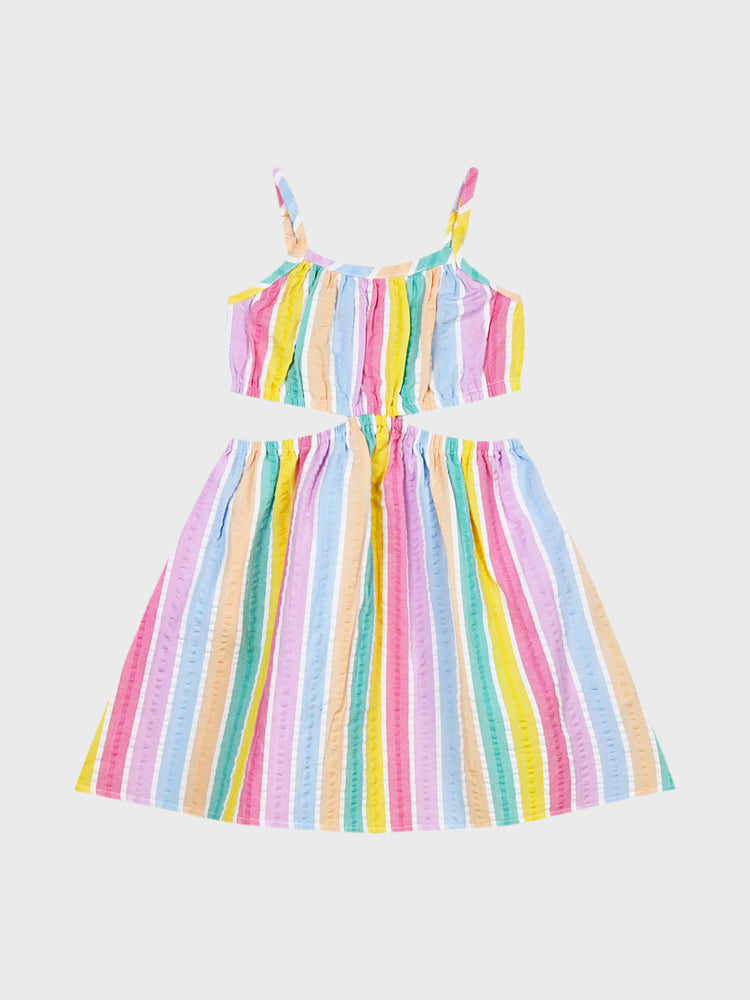 Παιδικό φόρεμα ριγέ 15-224321-7 | 15-224321-7
