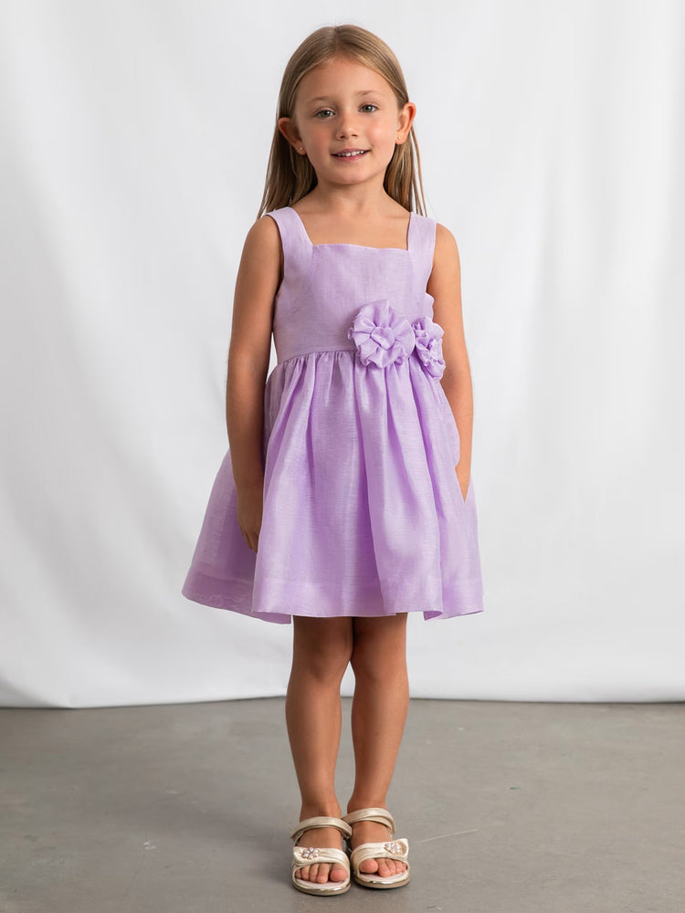 Παδικό φόρεμα λινό | 26-03916-075