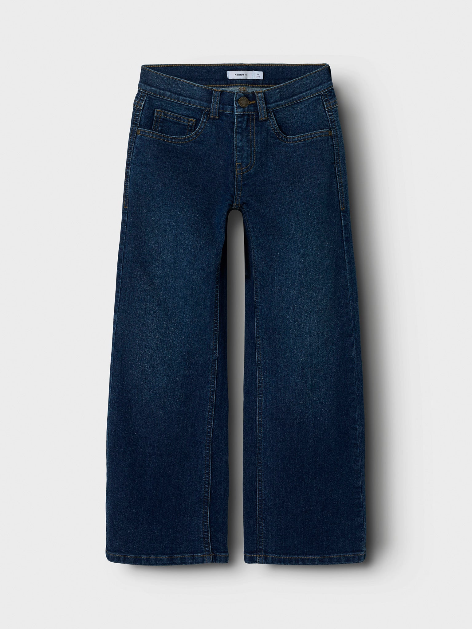 Εφηβικό παντελόνι τζιν dark blue NKFROSE WIDE JEANS 8808-DT TB 13244340 | 13244340