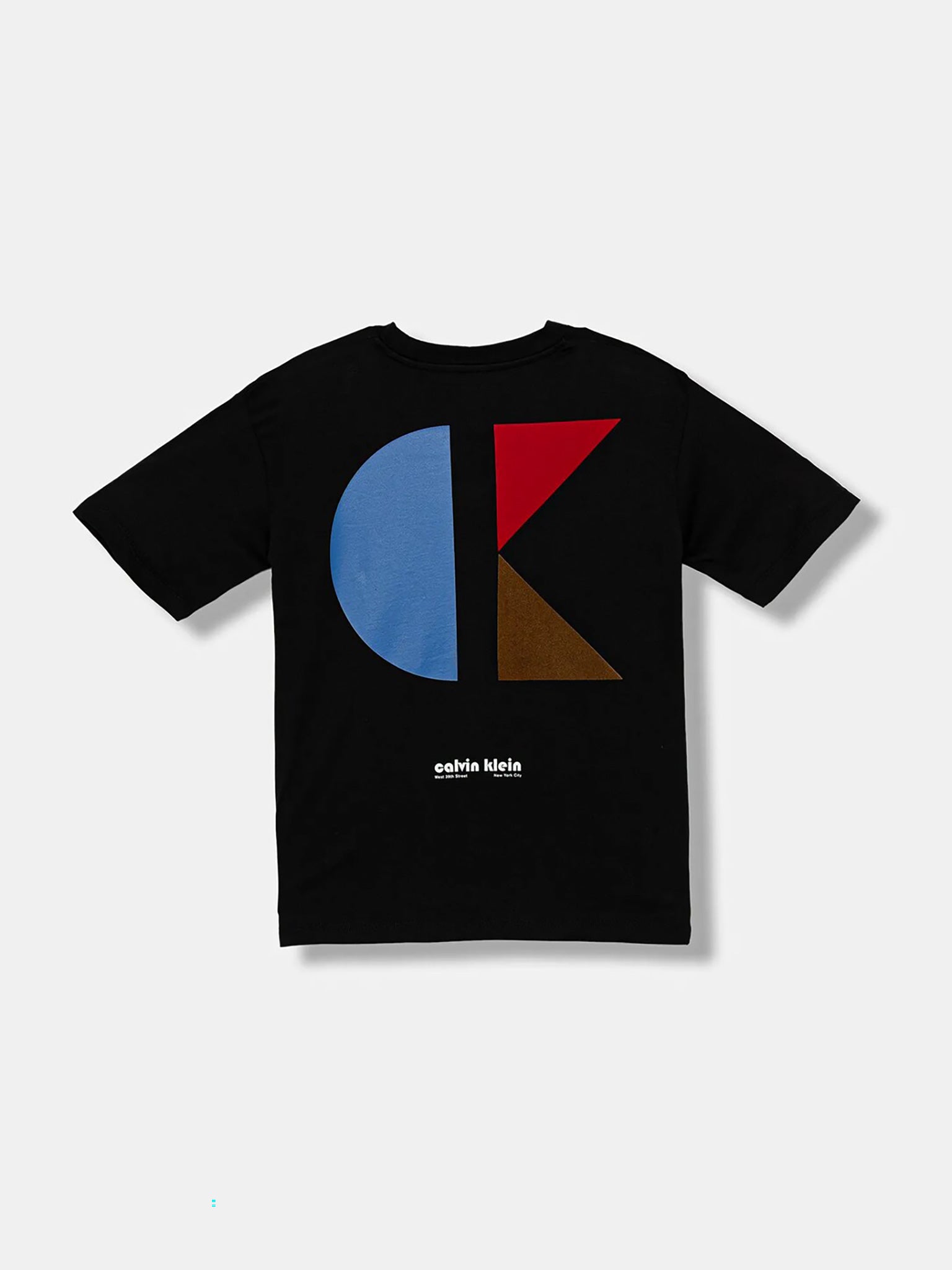 Παιδική μπλούζα μακό GEO CK BACKPRINT RELAXED TEE IB0IB02543BEH | IB0IB02543BEH