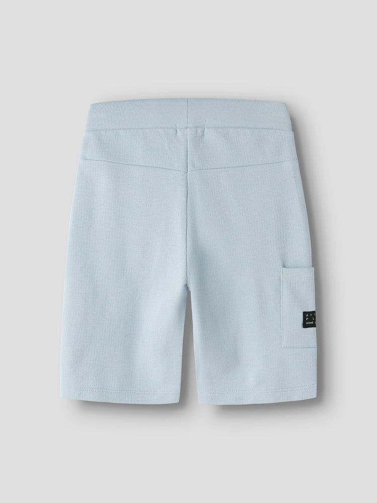 Εφηβική βερμούδα πικέ NKMVIVASSE LONG SWE SHORTS 13230041 | 13230041