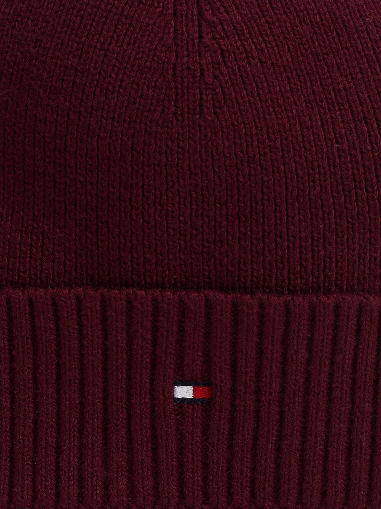 Ανδρικός σκούφος πλεκτός TH FLAG PIMA COTTON BEANIE AM0AM12796VLP | AM0AM12796VLP