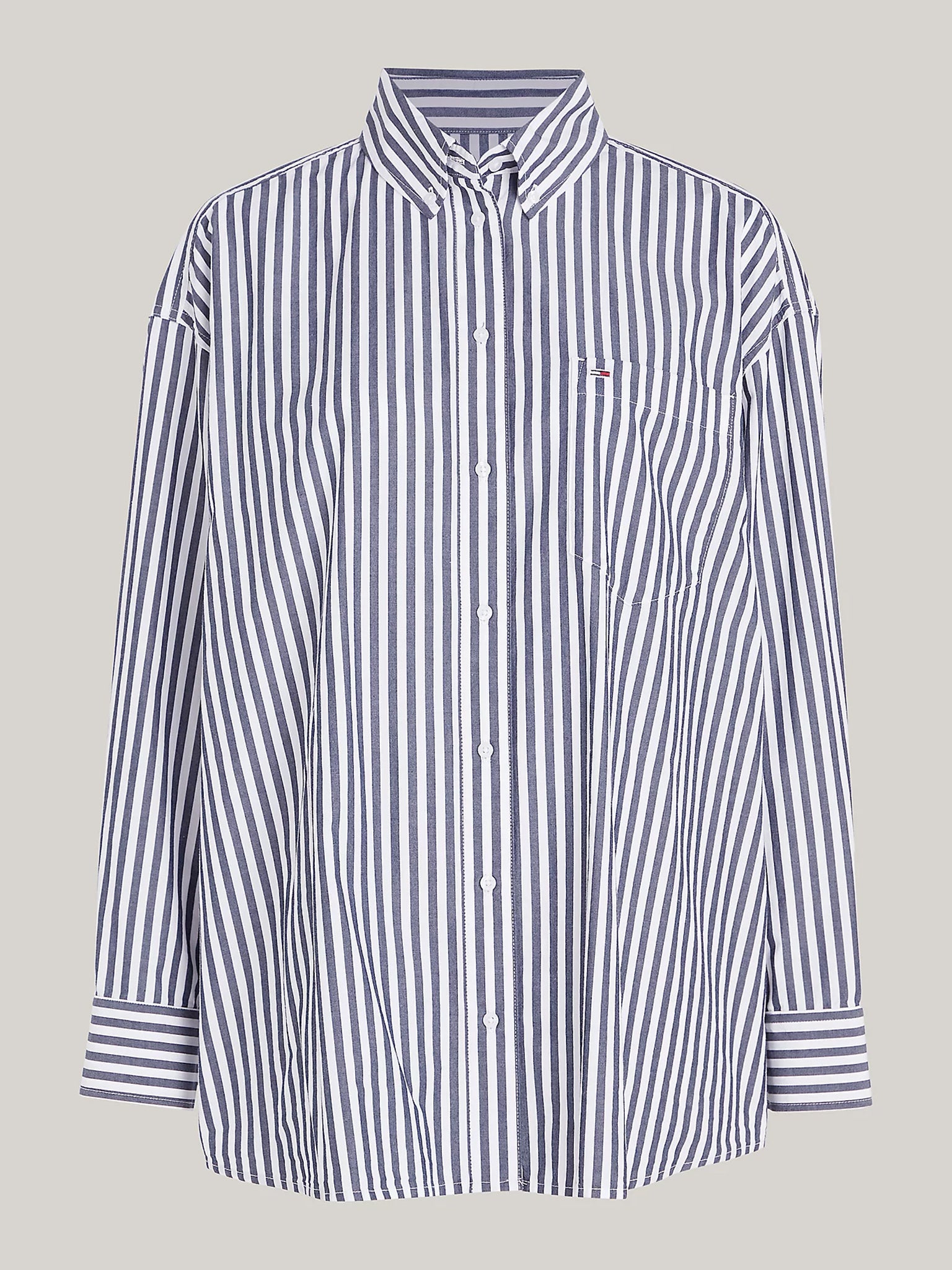 Γυναικείο πουκάμισο TJW OVS PINSTRIPE SHIRT DW0DW19236C1G | DW0DW19236C1G