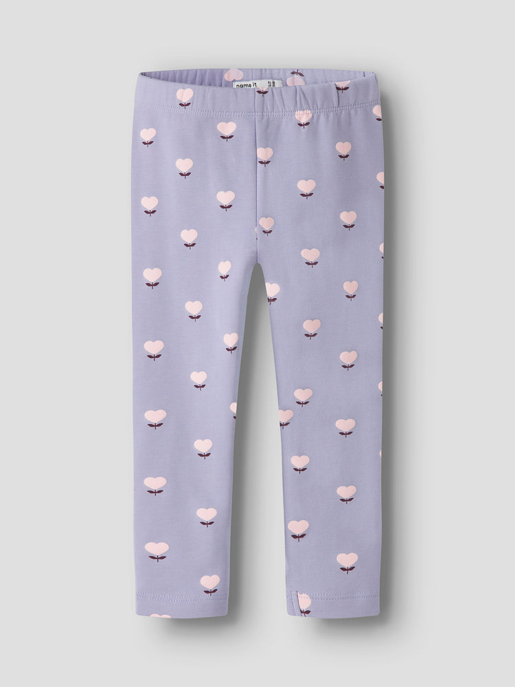 Παιδικό κολάν μακρύ σταμπωτό NMFOLINI SWE LEGGING 13256969 | 13256969