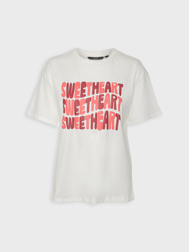 Γυναικείο t-shirt sweet heart VMEIA MIA SS TOP BOX JRS 10305620 | 10305620
