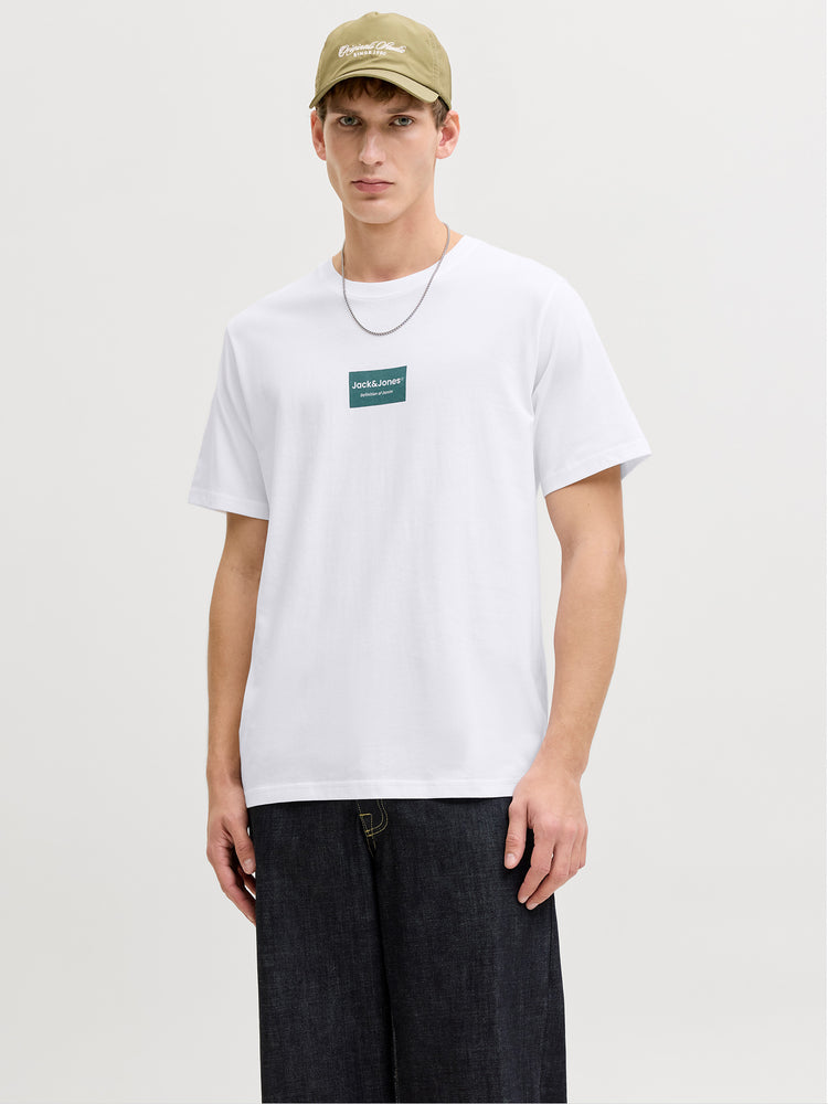Ανδρικό t-shirt JJFRANK TEE SS CREW NECK 12288092 | 12288092