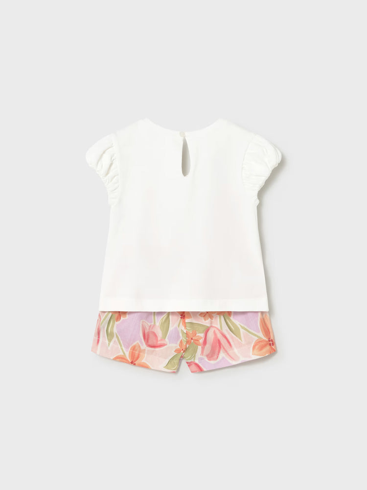 Βρεφικό σετ με σορτς | 26-01213-077