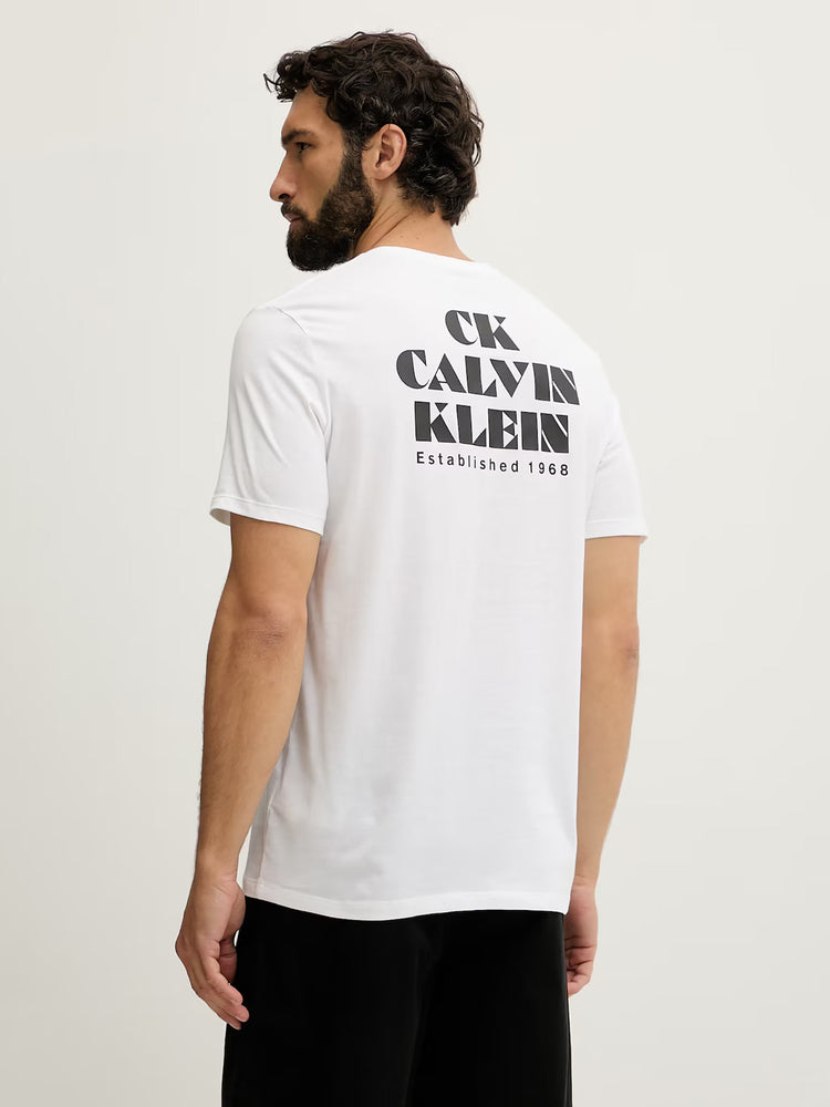 Ανδρικό t-shirt SS 30s EU CK RESORT GRAPHIC TEE LV04RG802GYAF | LV04RG802GYAF