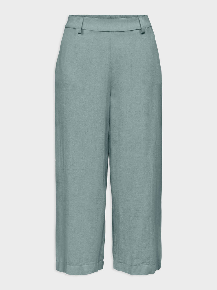 Γυναικεία ζιπ κιλότ ONLSIESTA HW LIN BL CLEAN CULOT PNT NOOS 15367418 | 15367418