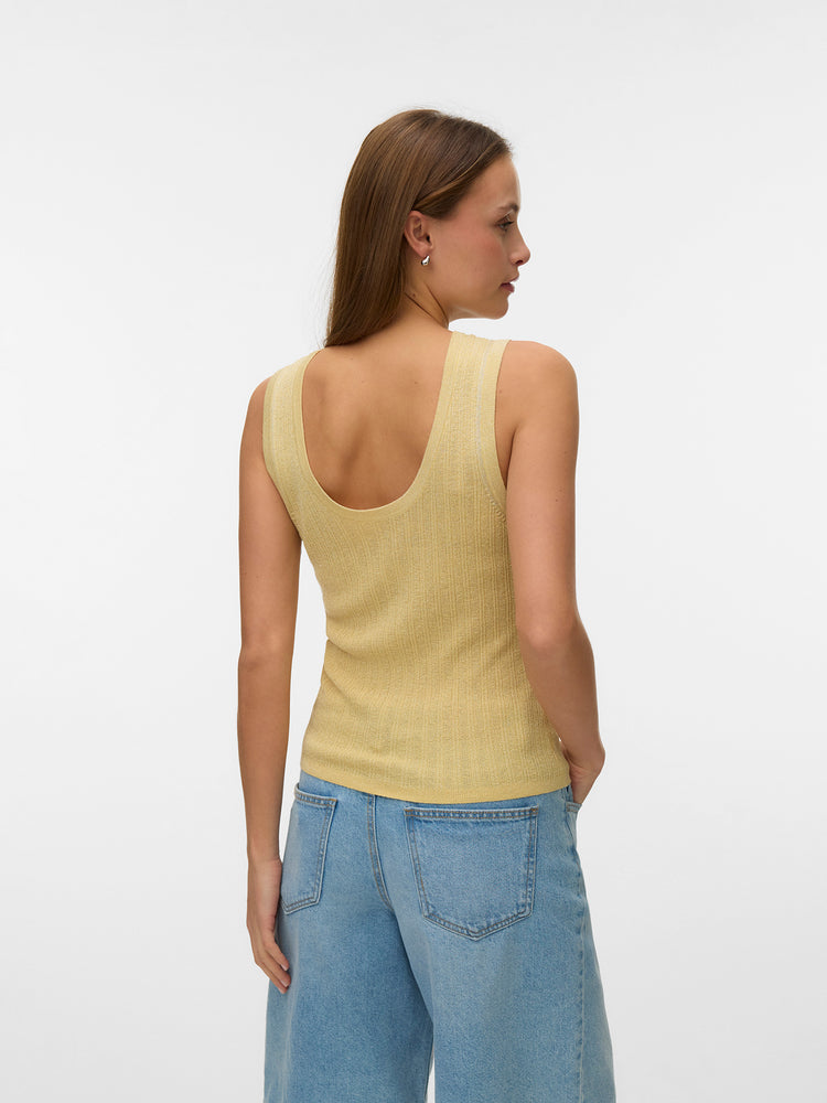 Γυναικεία μπλούζα πλεκτή VMSECRET SHORE 2 WAY SL U-BACK TOP 10342597 | 10342597