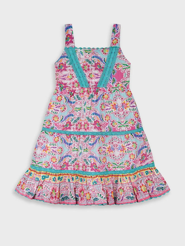 Παιδικό φόρεμα εμπριμέ | 15-226309-7