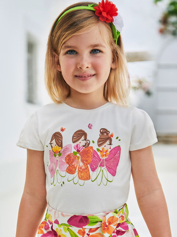 Παιδική μπλούζα μακό σταμπωτή Better Cotton 24-03080-020 | 24-03080-020
