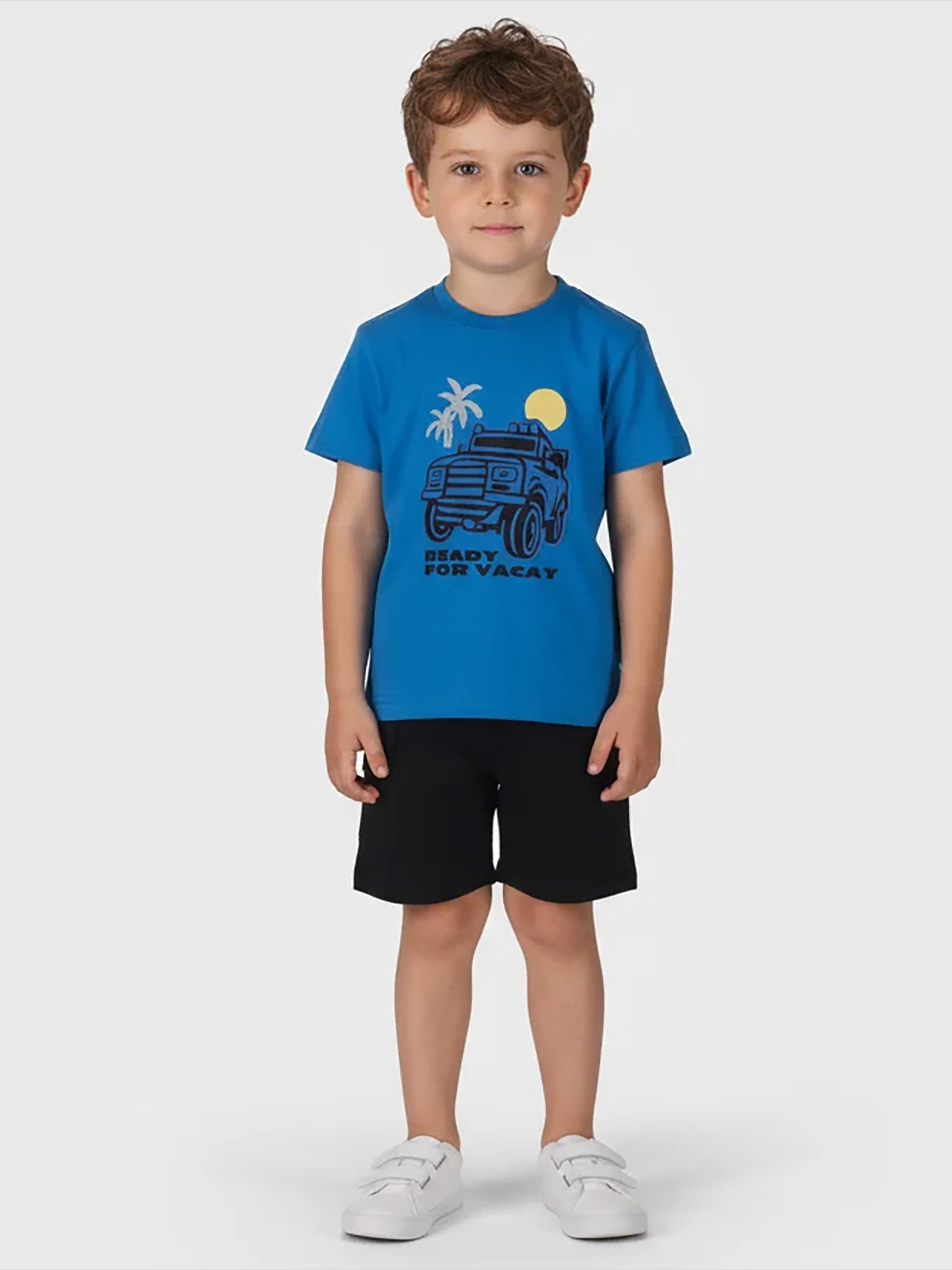 Παιδικό σύνολο με βερμούδα cargo | 2612134