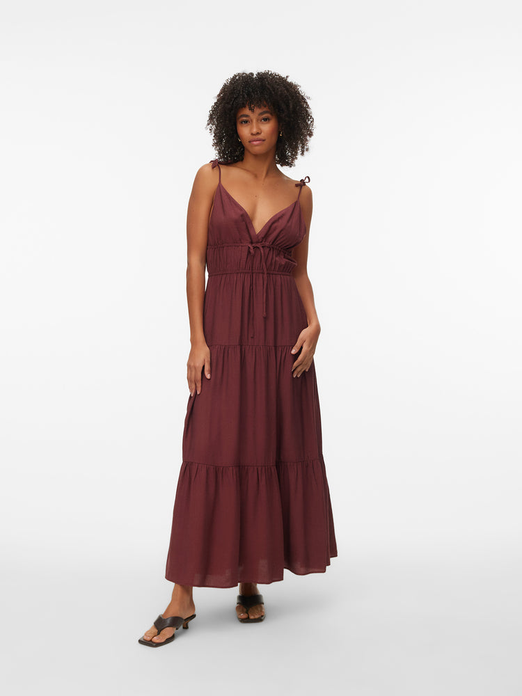 Γυναικείο φόρεμα VMATHENA SINGLET DETAIL ANKLE DRESS 10345603 | 10345603