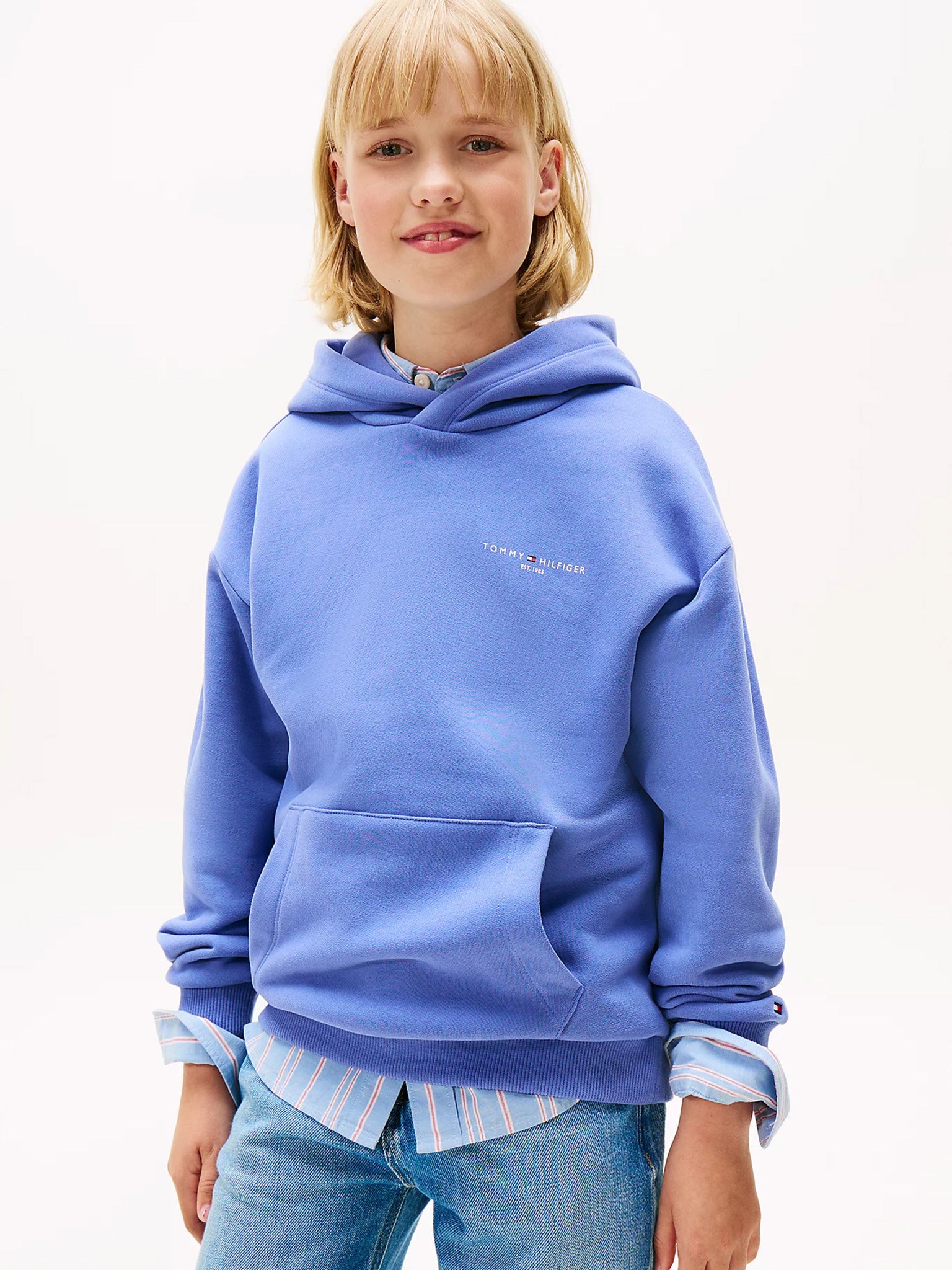 Παιδική μπλούζα φούτερ MINI CORP HOODIE KS0KS00660C6D | KS0KS00660C6D