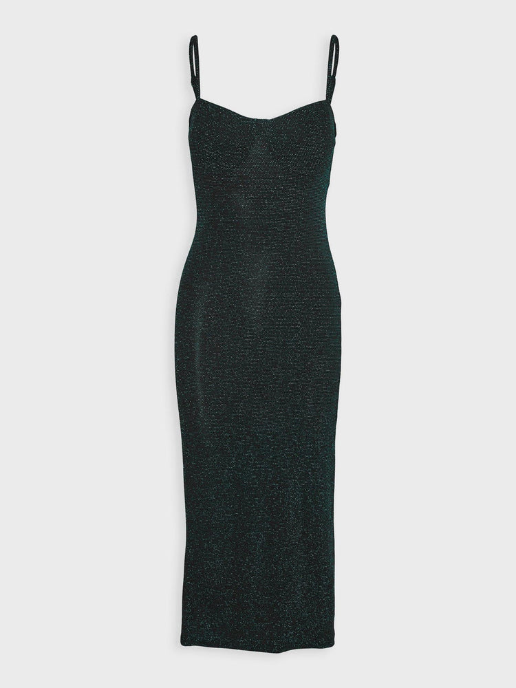 Γυναικείο φόρεμα γκλίτερ VMKANVA SINGLET CALF DRESS JRS 10296869 | 10296869