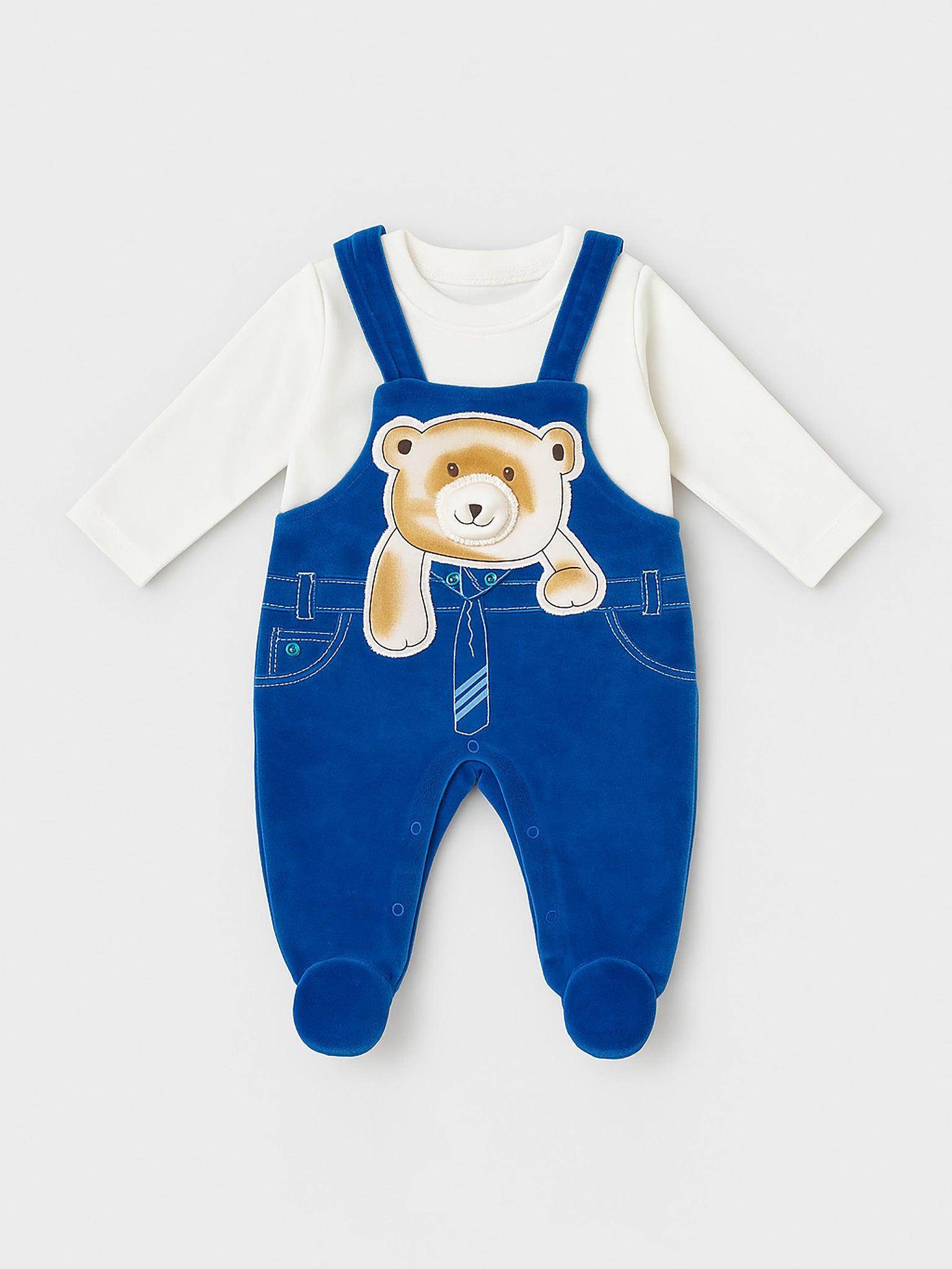 Βρεφικό φορμάκι-σαλοπέτα 2 τεμ 16553 | 16553