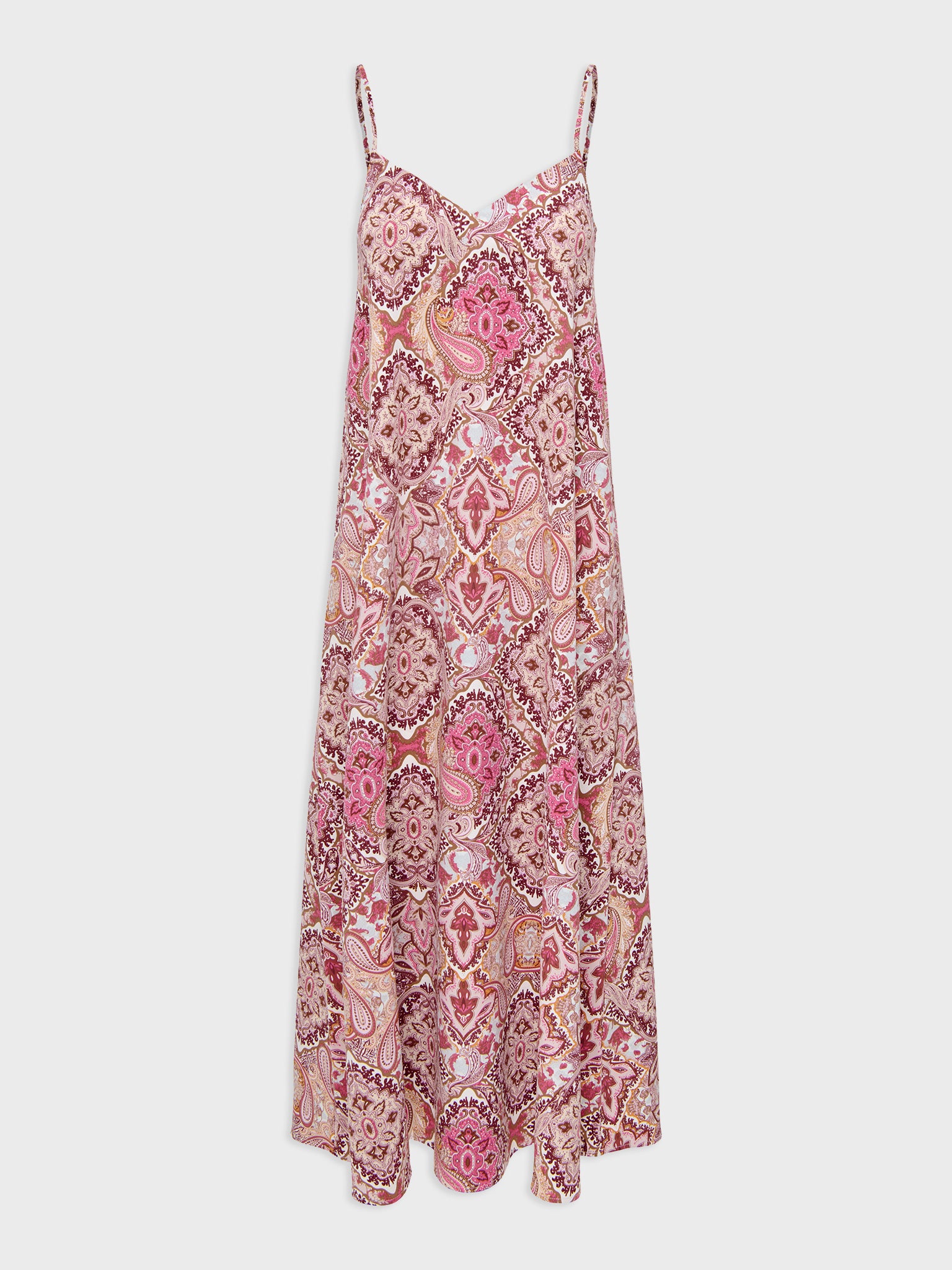 Γυναικείο φόρεμα boho ONLNOVA LIFE VIS ROXY LONG DRESS AOP 15347190 | 15347190