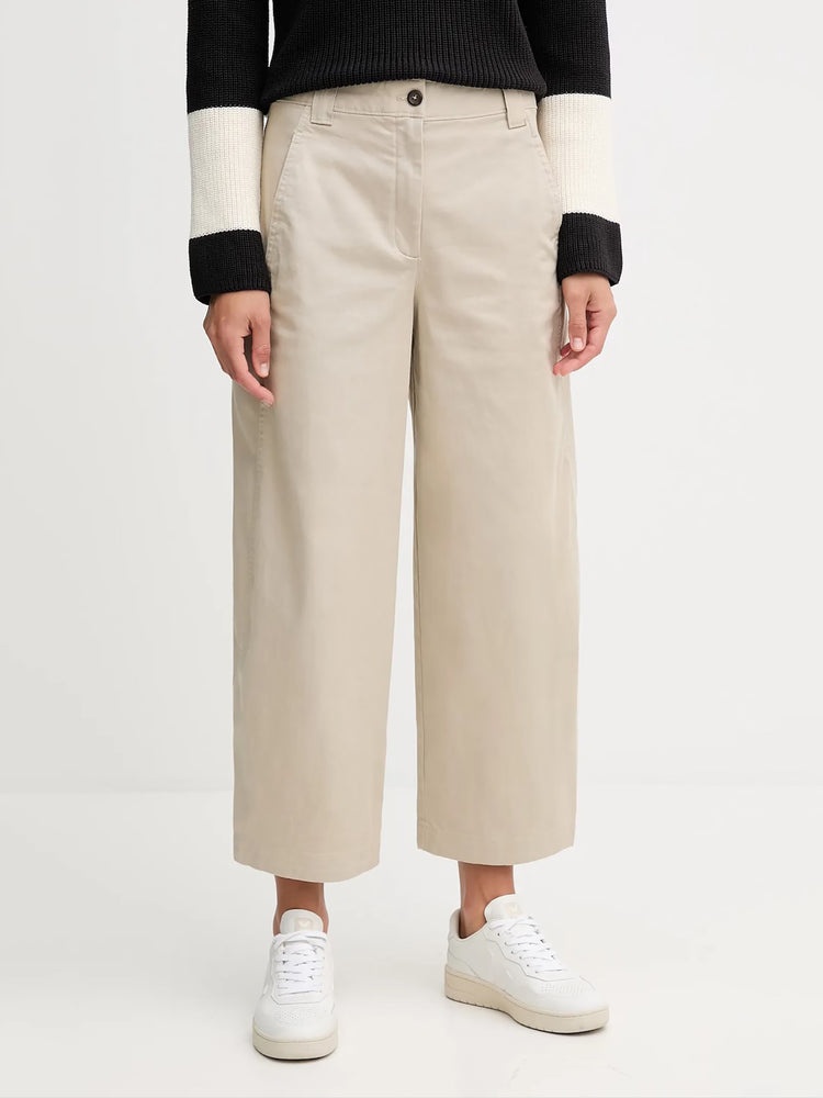 Γυναικείο παντελόνι STRETCH COTTON TWILL BARREL LEG LV044D662GNSU | LV044D662GNSU