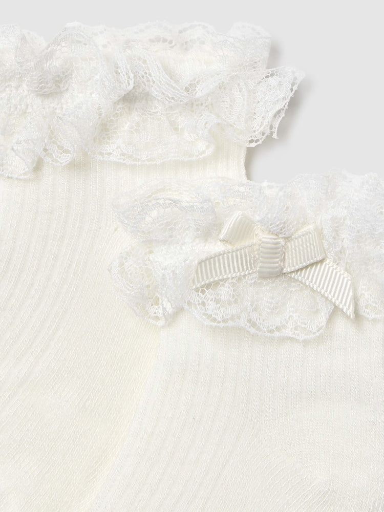 Βρεφικό καλτσάκι με βολάν | 26-09061-058