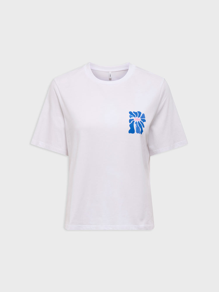 Γυναικείο t-shirt ONLRITA S/S FLOWER TOP BOX JRS 15351631 | 15351631