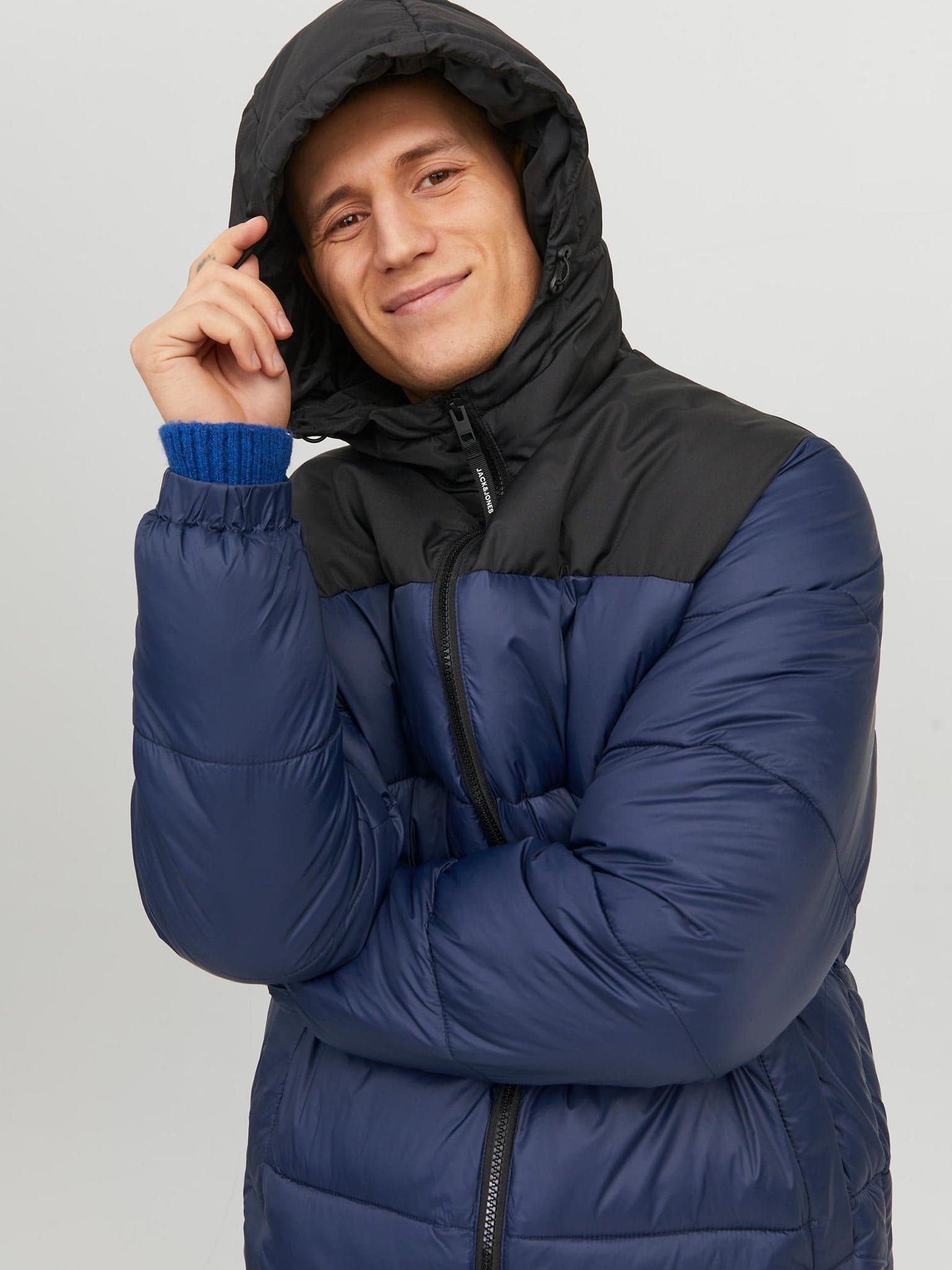 Ανδρικό μπουφάν puffer JJETOBY PUFFER HOOD 12235859 | 12235859