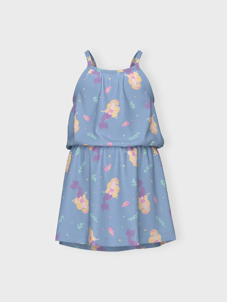 Παιδικό φόρεμα σταμπωτό NMFVIGGA STRAP DRESS 13230233 | 13230233