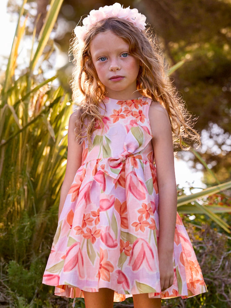 Παιδικό φόρεμα φλοράλ | 26-03913-077