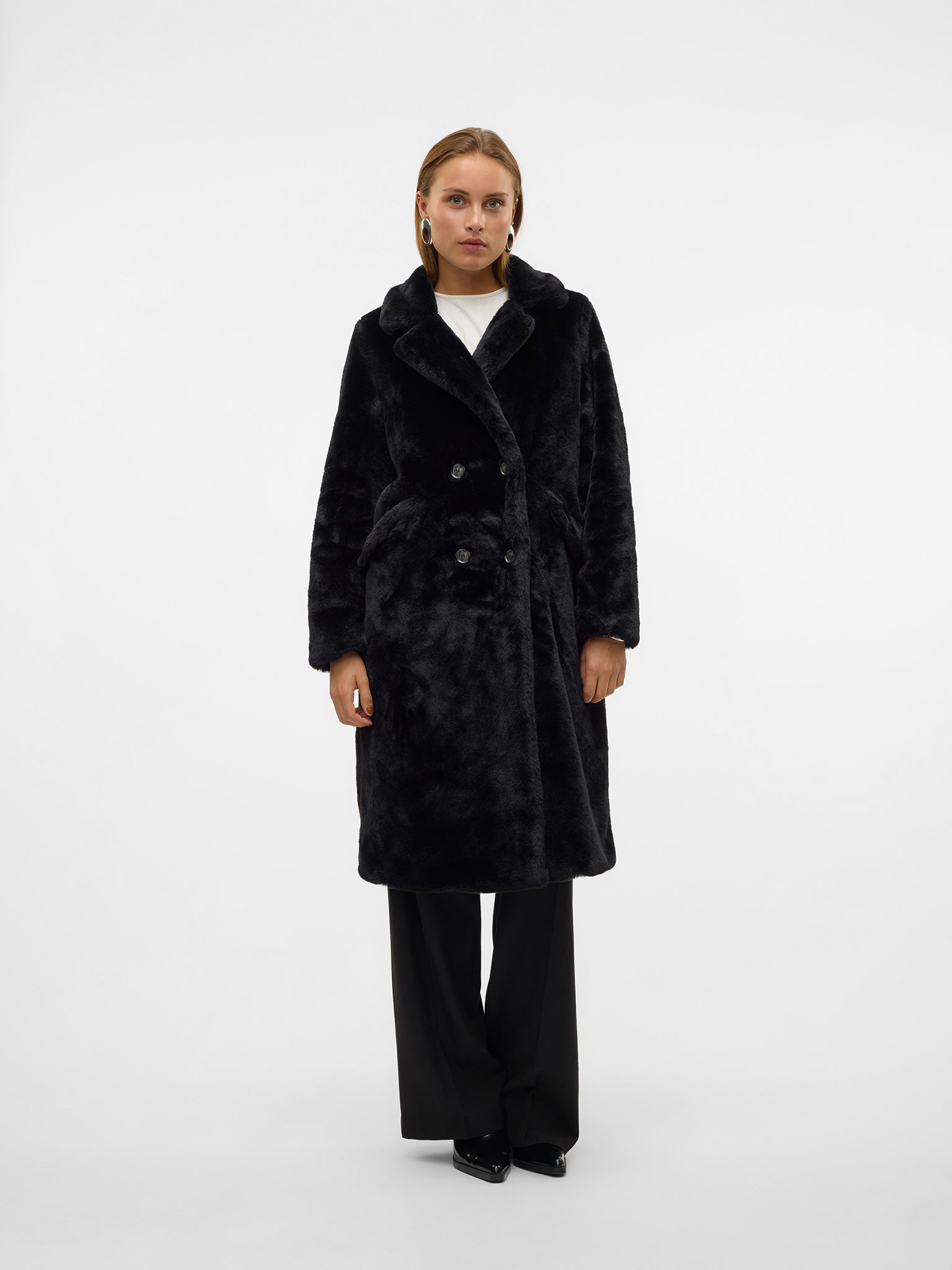 Γυναικεία παλτό γούνινο VMSONJAELLY LONG FAKE FUR COAT GA BOOS 10310298 | 10310298