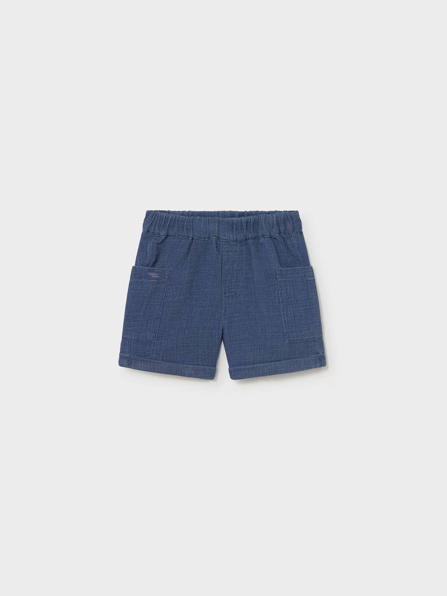 Βρεφική βερμούδα γκοφρέ | 26-01217-002